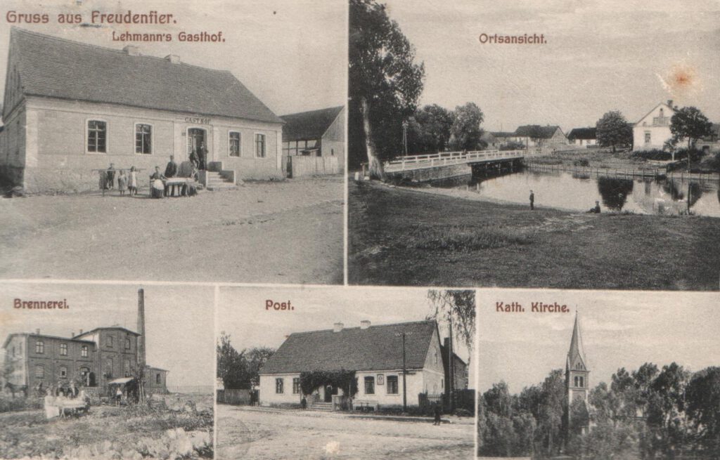 Postkarte Freudenfier 1912